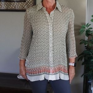 Gorgeous two piece blouse set